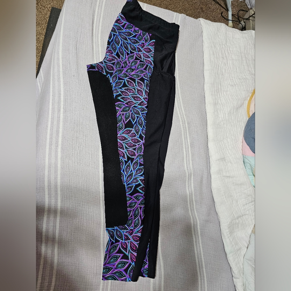 Womens Plus 3X 24/26 Fullseat riding breeches leggings with deep pockets